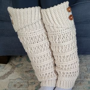 Handmade Crochet legwarmers